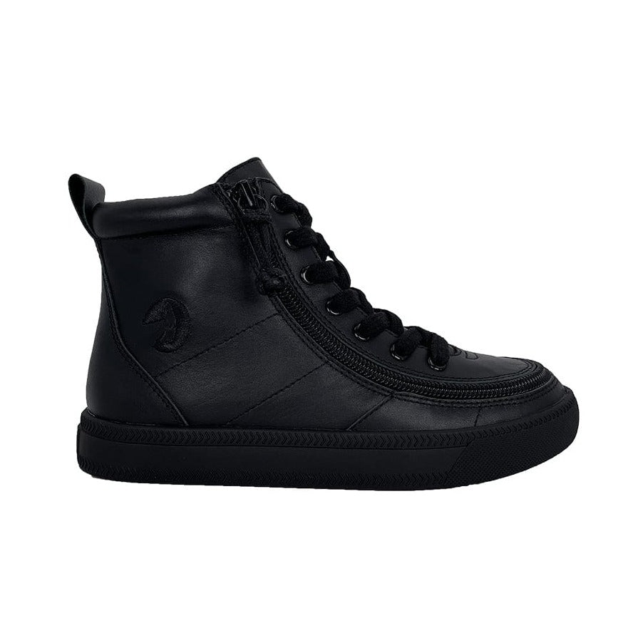Billy Footwear Shoes 5 Little Kids / M Billy Footwear - Black to the Floor Leather BILLY Classic Lace