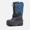 Columbia Winter Boots Columbia Childrens Powderbug Forty Print Boot - Black, Laser Lemon
