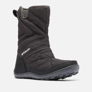 Columbia Winter Boots Columbia Youth Minx Slip III - Black, White