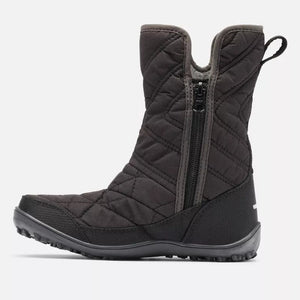 Columbia Winter Boots Columbia Youth Minx Slip III - Black, White