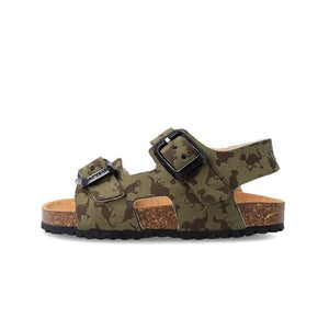 Garvalin Sandals Garvalin Bio Sandals 232666 A - Kaki Dinosaur