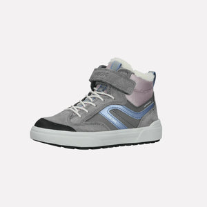 GEOX High Tops GEOX Girls Weemble Abx Grey/Pink
