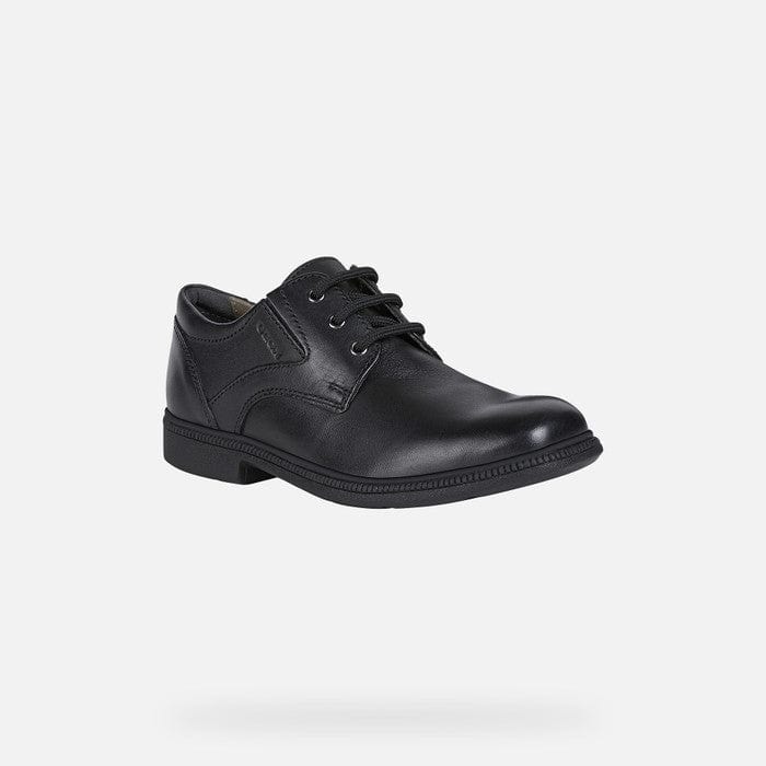 GEOX School/Uniform Shoes 30 EU GEOX Federico Lace up Black Uniform Shoes