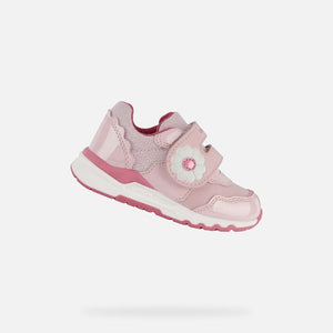 GEOX Sneaker GEOX Girls Pyrip Toddler Lt Pink/Fuchsia