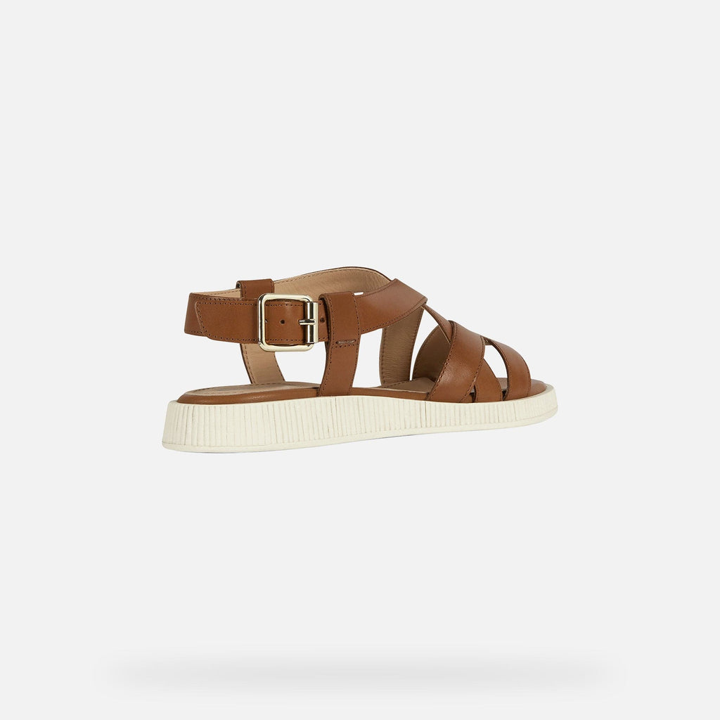 GEOX Women GEOX Women D Taormina Sandal Cognac