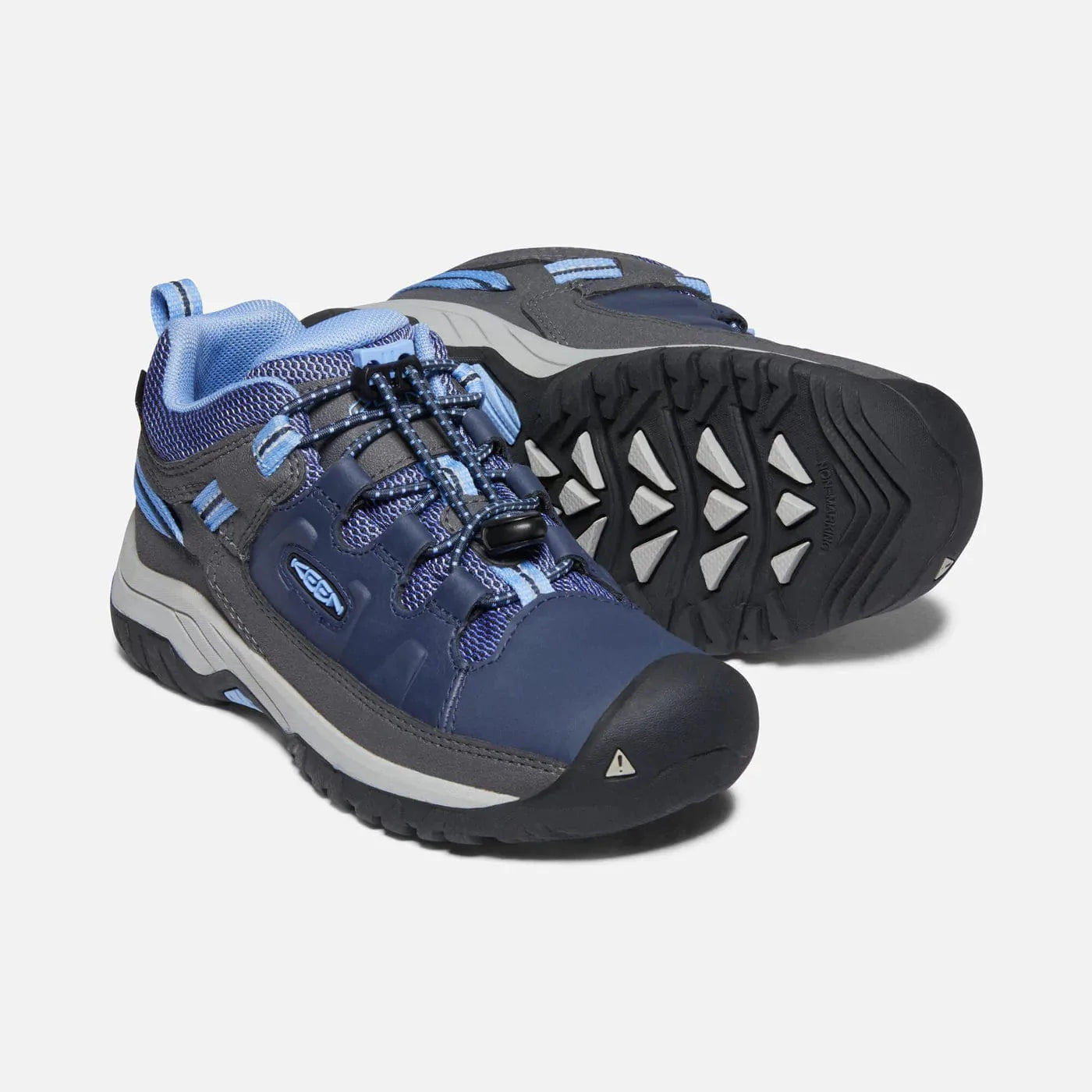 Keen Hiking Shoes Keen Targhee Low WP-Y - Blue nights/Della Blu