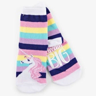 littlebluehouse Socks 2-4 LITTLE BLUE HOUSE rainbow unicorn kids sock