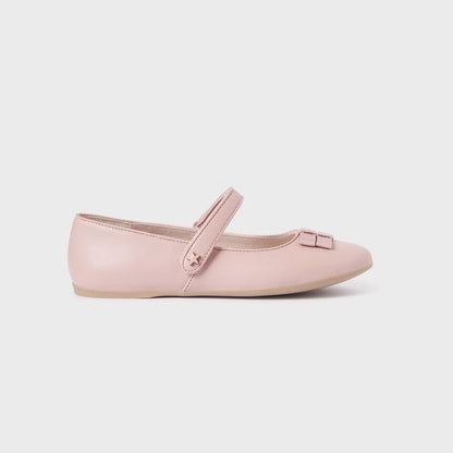 Mayoral Mary Jane Mayoral Ballet Flats with double bow - Rosa/Pink