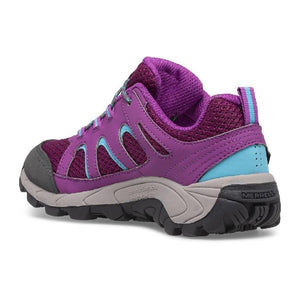 Merrell Hiking Shoes Merrell Kid's Oakcreek Low Lace Waterproof Purple/Blue