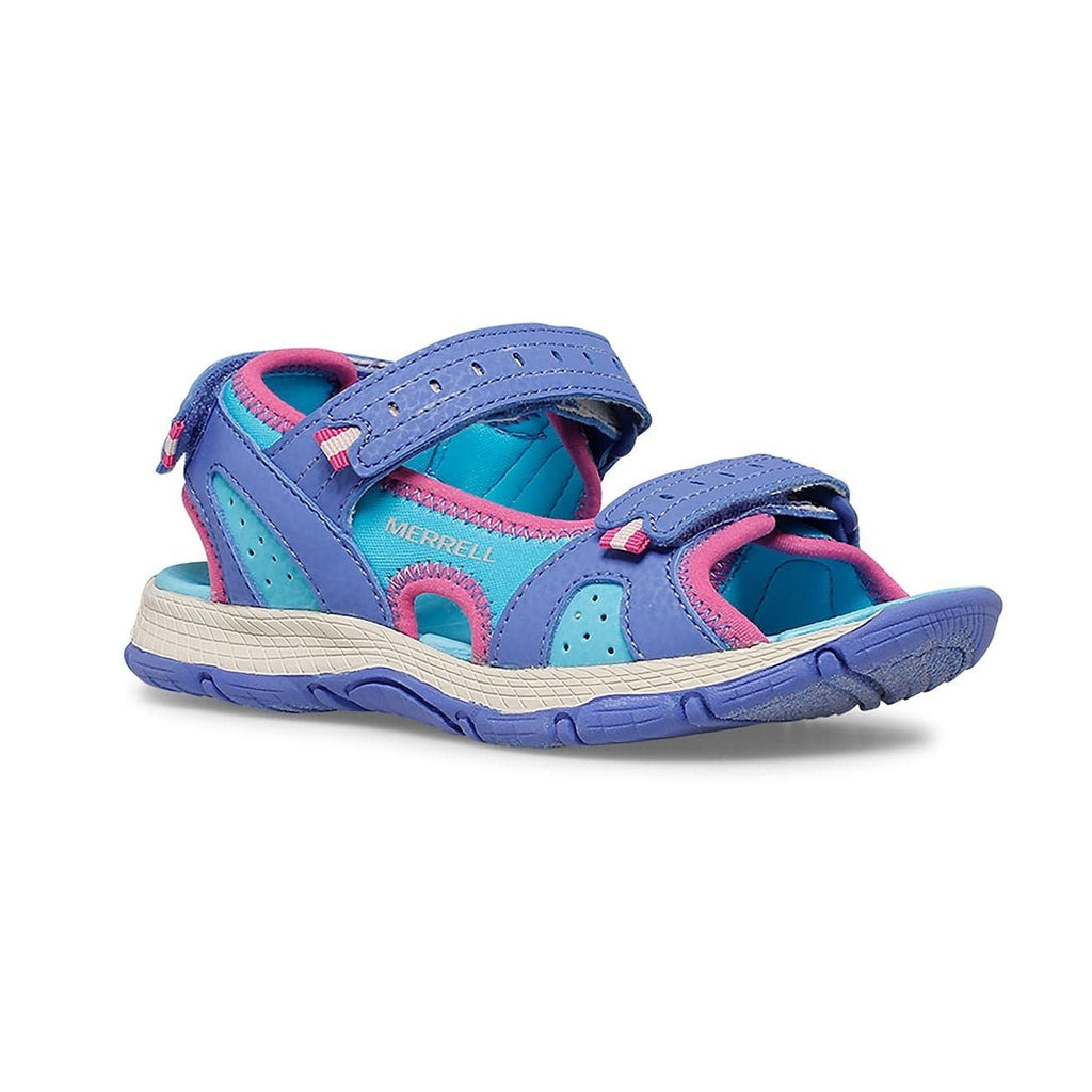 Merrell Sandals 12 Little Kids / Medium Merrell Kid's Panther Sandal 2.0 - Turquoise/Purple