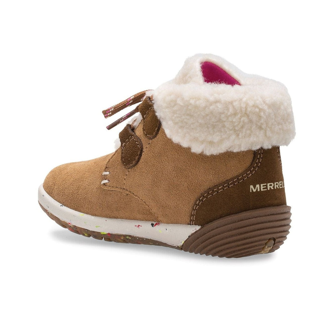 Merrell Shoes Merrell Little Kid's Bare Steps® Cocoa Boot - Chestnut