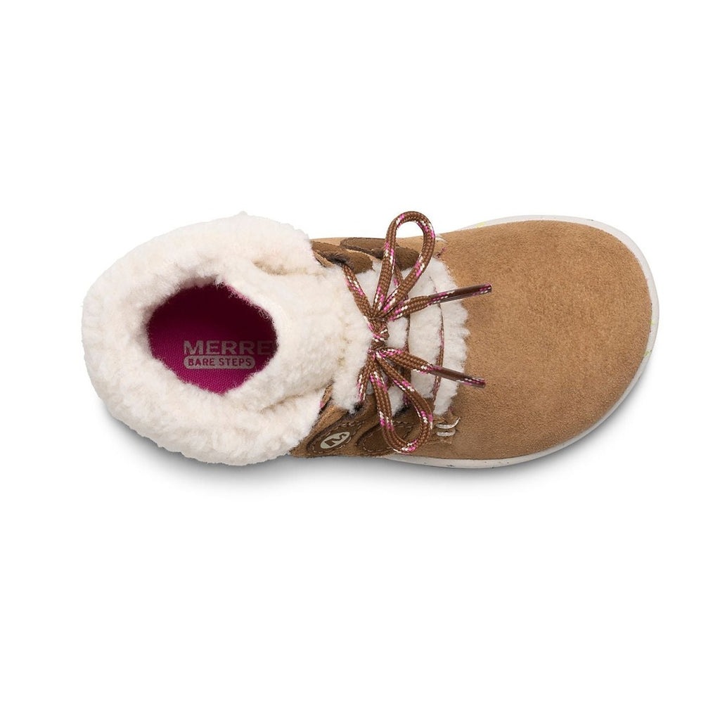 Merrell Shoes Merrell Little Kid's Bare Steps® Cocoa Boot - Chestnut