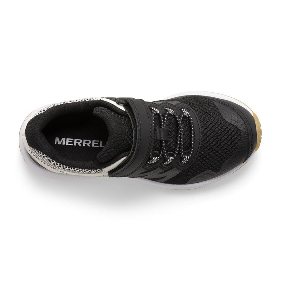 Merrell Sneaker Merrell Big Kid's Nova 2 Sneaker - Black/White