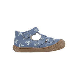 Naturino First Step Sandals Naturino Mini - WAD - Paper Boat Mono Celeste