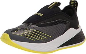 New Balance 10.5 Little Kids / M New Balance YTFSTGY2 slip-on - Grey/black/lime green