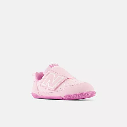 New Balance First Step Shoes 4.5 Little Kids / Wide New Balance NEW-B Hook & Loop - Pink with Raspberry