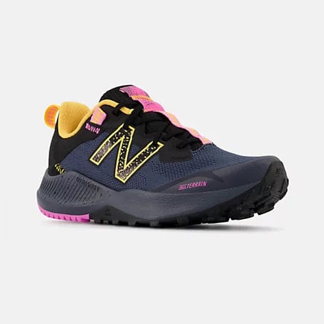New Balance Runners 3 Big Kids New Balance Dynasoft Nitrel v4 - Thunder with vibrant apricot and eclipse