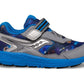 Saucony Shoes Saucony Little Kids' Ride 10 Jr. Sneaker - Grey/Blue/Space
