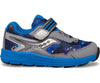 Saucony Shoes Saucony Little Kids' Ride 10 Jr. Sneaker - Grey/Blue/Space