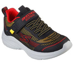 Skechers Sneaker 10.5 Big Kids Skechers Hyper-Blitz Hydro-Tronix - Black / Red