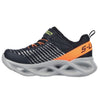 Skechers Sneaker Skechers Lights Twisty Brights - Black/Orange
