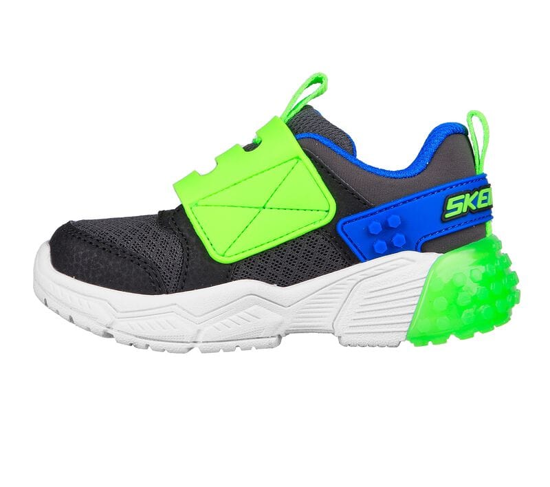 Skechers Sneaker Skechers Lil Thermoflux Black/Blue/Lime