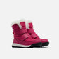 Sorel Winter Boots Sorel Childrens Whitney II Strap WP Cactus Pink/Black