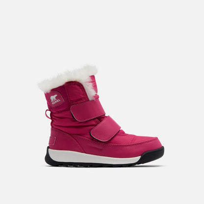 Sorel Winter Boots Sorel Childrens Whitney II Strap WP Cactus Pink/Black