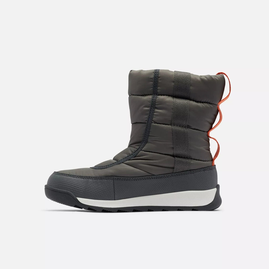 Sorel Winter Boots Sorel Youth Whitney II Puffy MID WP Winter Boots Quarry/Sea Salt