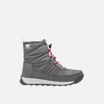 Sorel Winter Boots Sorel Youth Whitney II Short Lace WP Winter Boots Grey/Pink