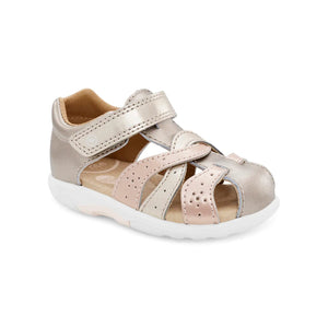 Stride Rite Sandals 4 Little Kids Stride Rite Xena Champagne
