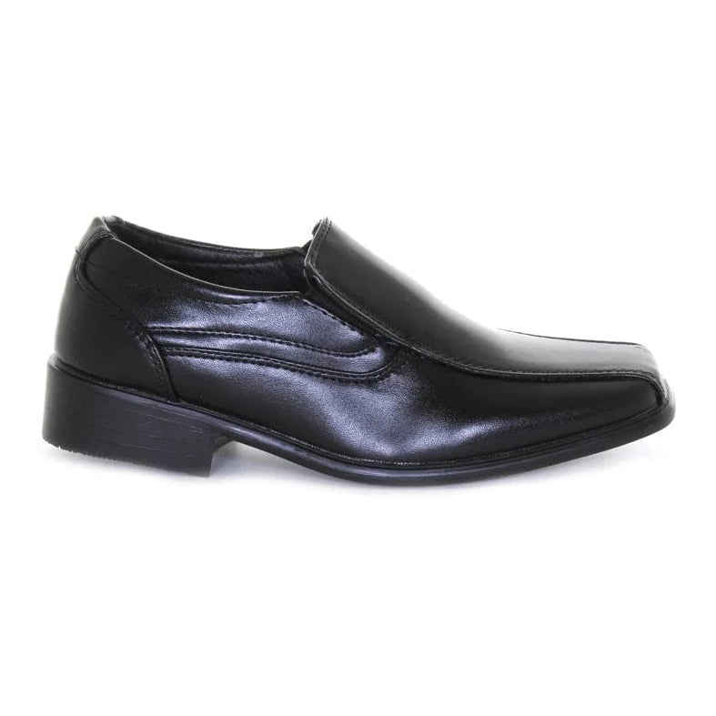 Taxi school/Uniform Shoes Taxi Boys Slip-on Dress Shoes - Black