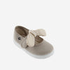 Victoria Slippers Victoria Ojala Strips Ribbon Mary Jane Shoes - Beige